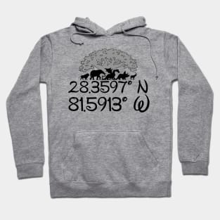 Coordinates of Animal Kingdom Hoodie